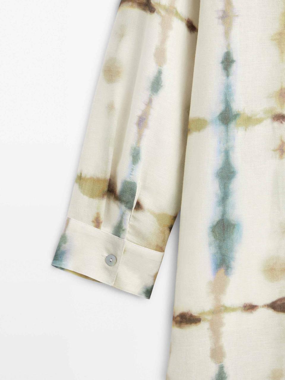 Leher Kurta Dress | Linen | Tie Dye
