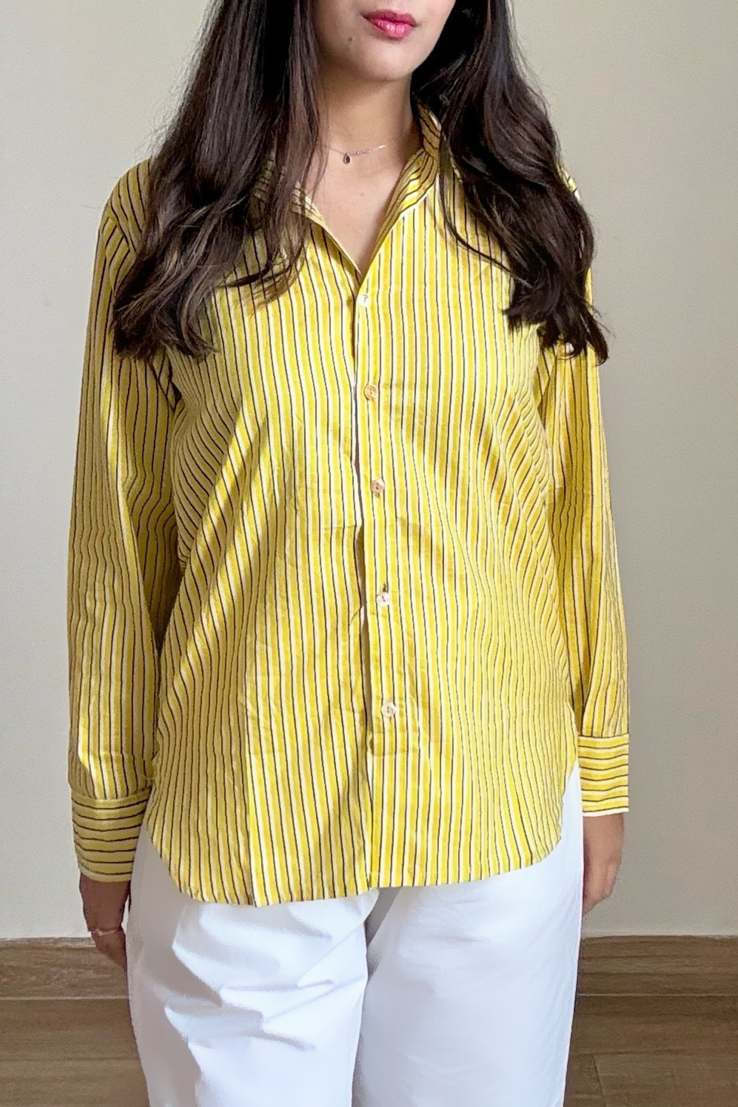 Weekend Work Shirt | Cotton | Yellow