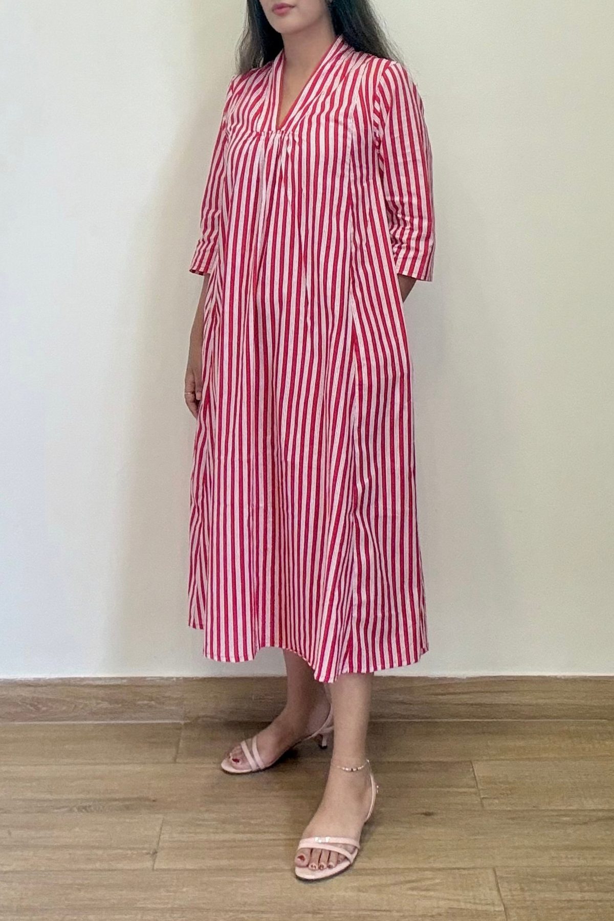 Rooh Kurta Dress | Cotton | Red