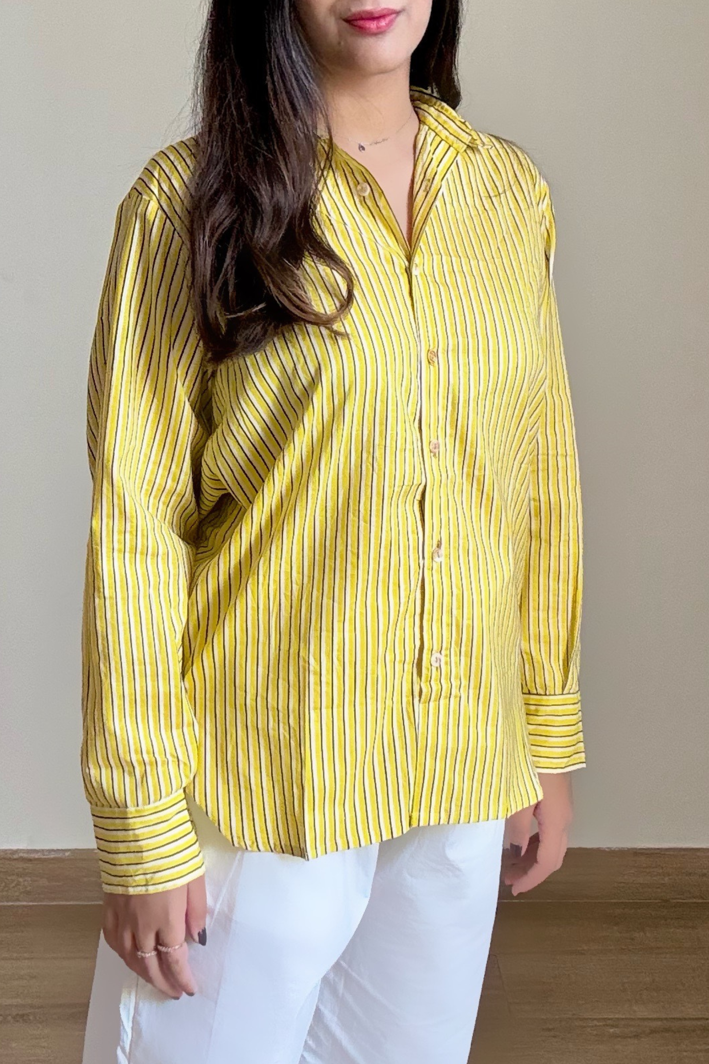Weekend Work Shirt | Cotton | Yellow