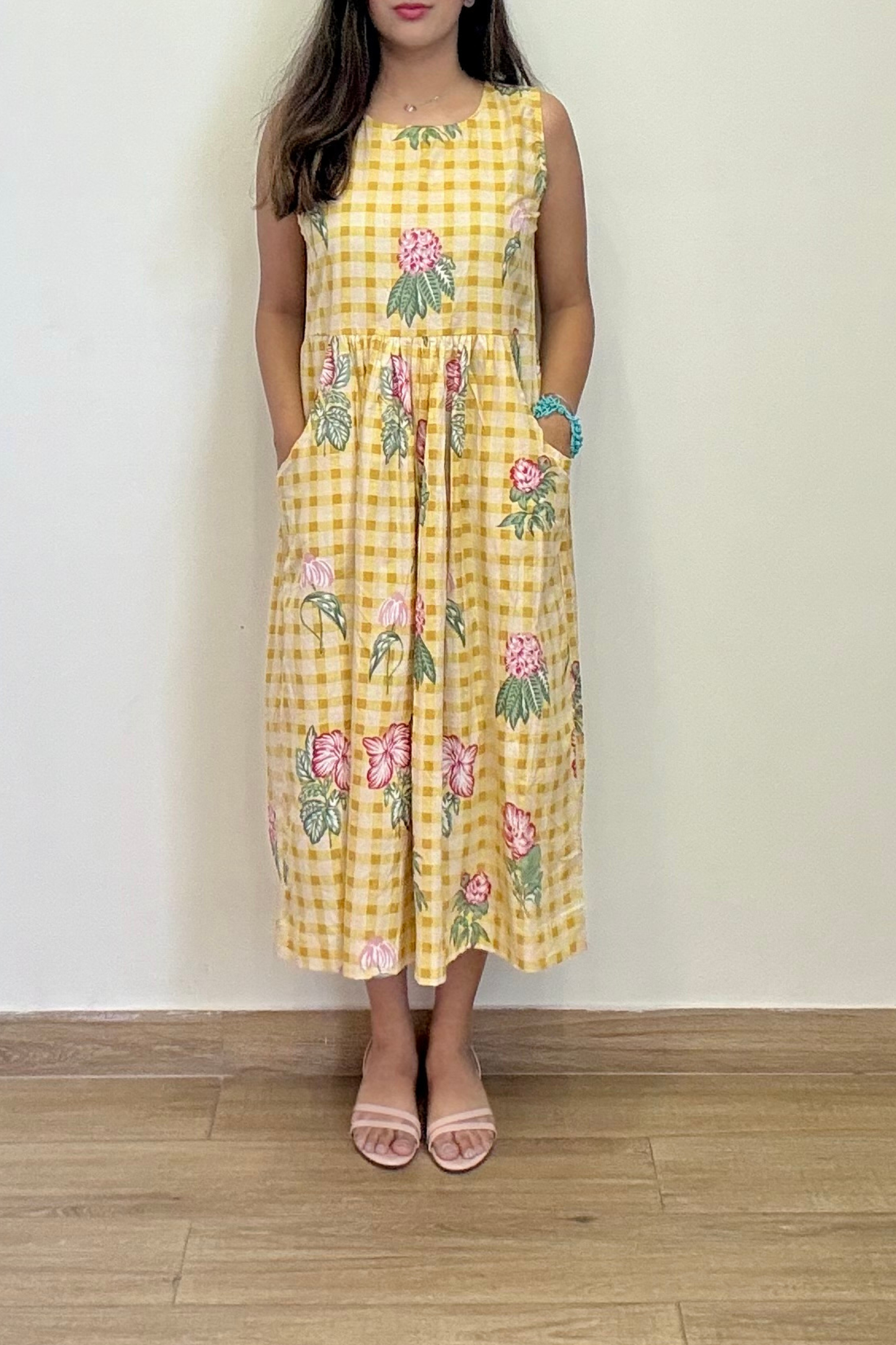 Cha High Tea Dress | Cotton | Yellow