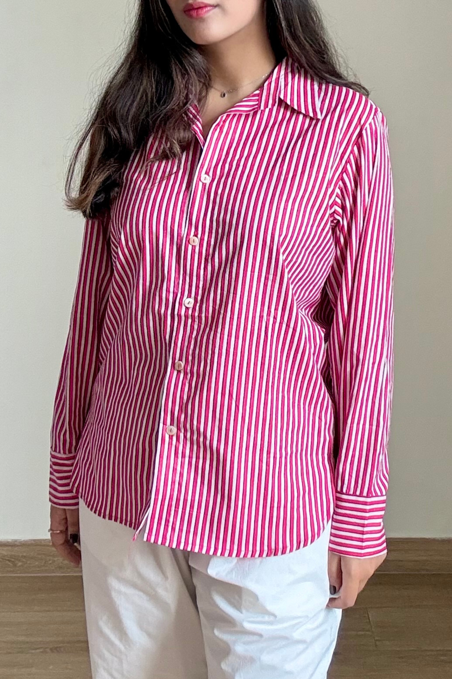 DND Work Shirt | Cotton | Pink