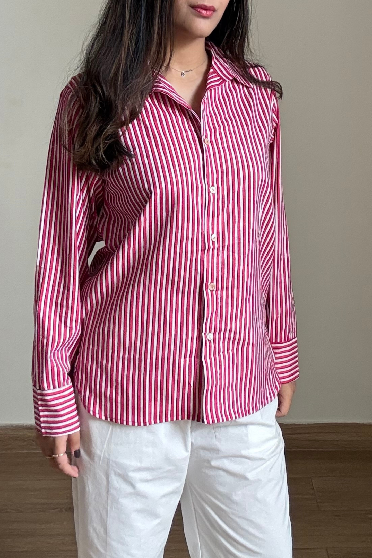 DND Work Shirt | Cotton | Pink