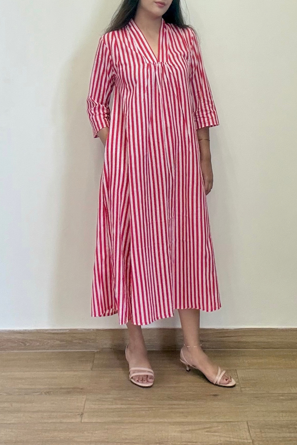 Rooh Kurta Dress | Cotton | Red