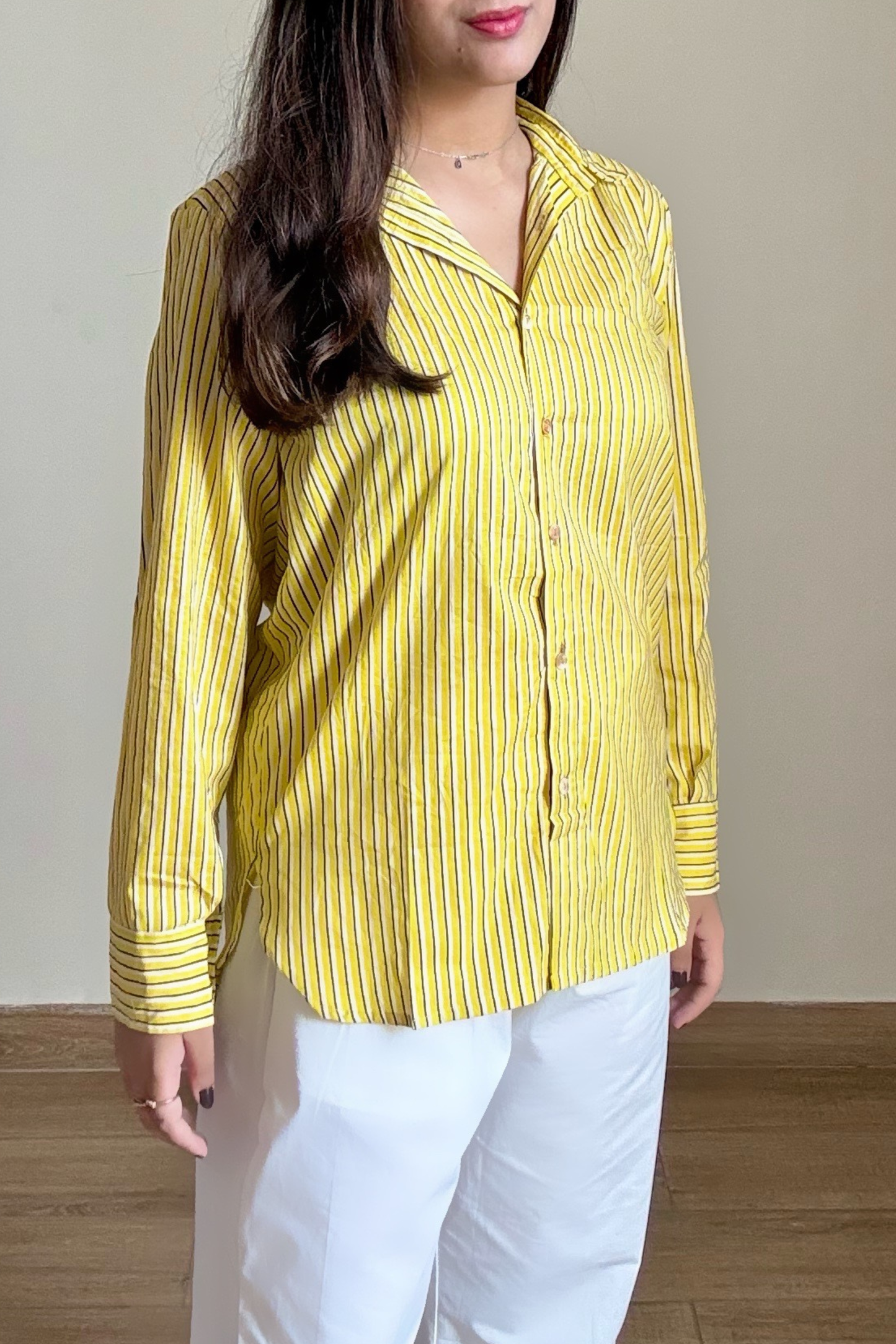 Weekend Work Shirt | Cotton | Yellow