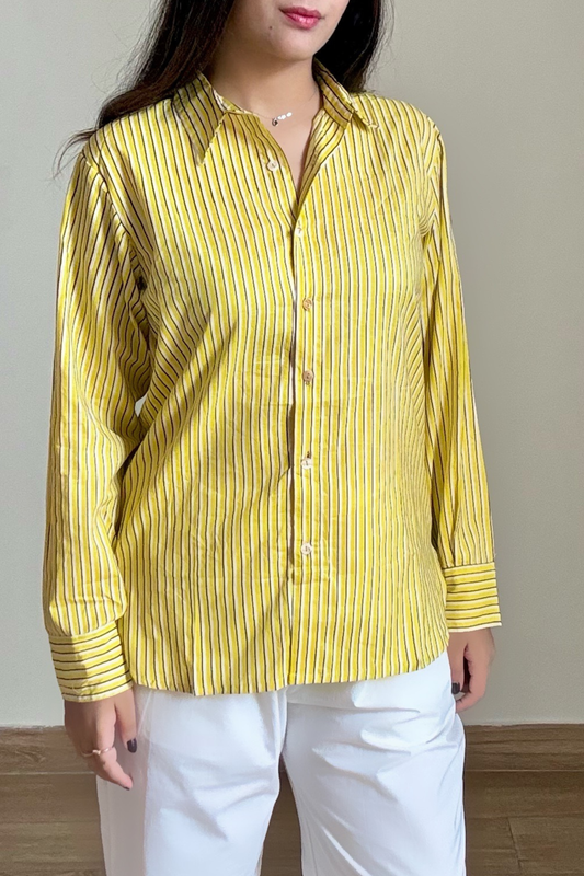 Weekend Work Shirt | Cotton | Yellow