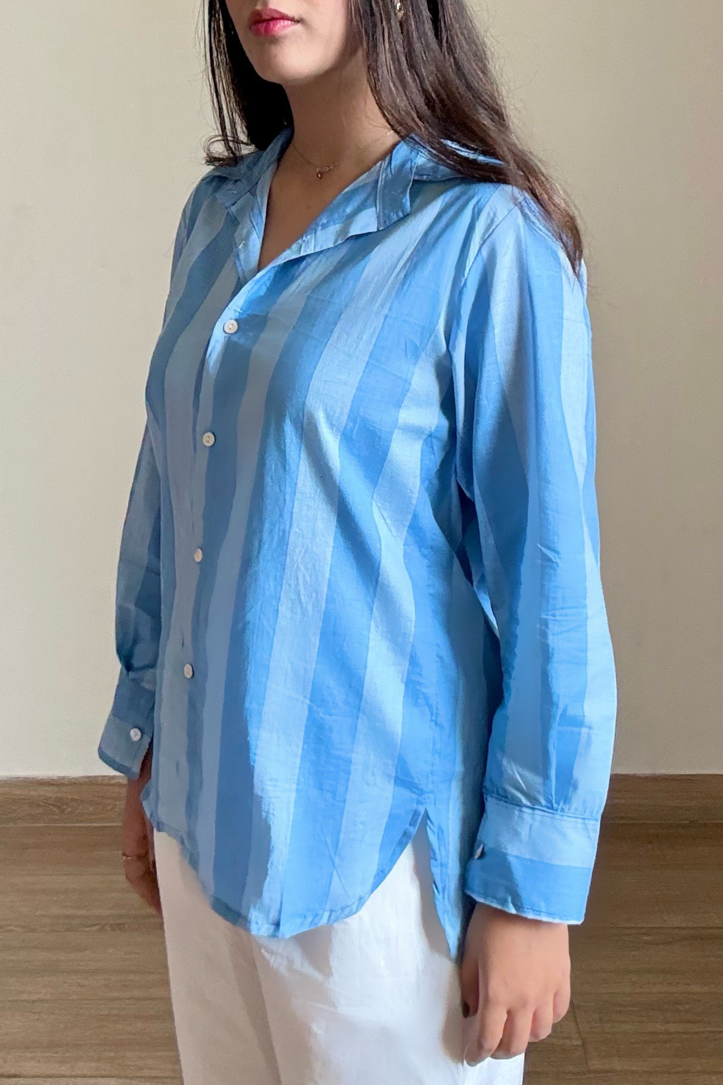 All Day Work Shirt | Cotton | Blue