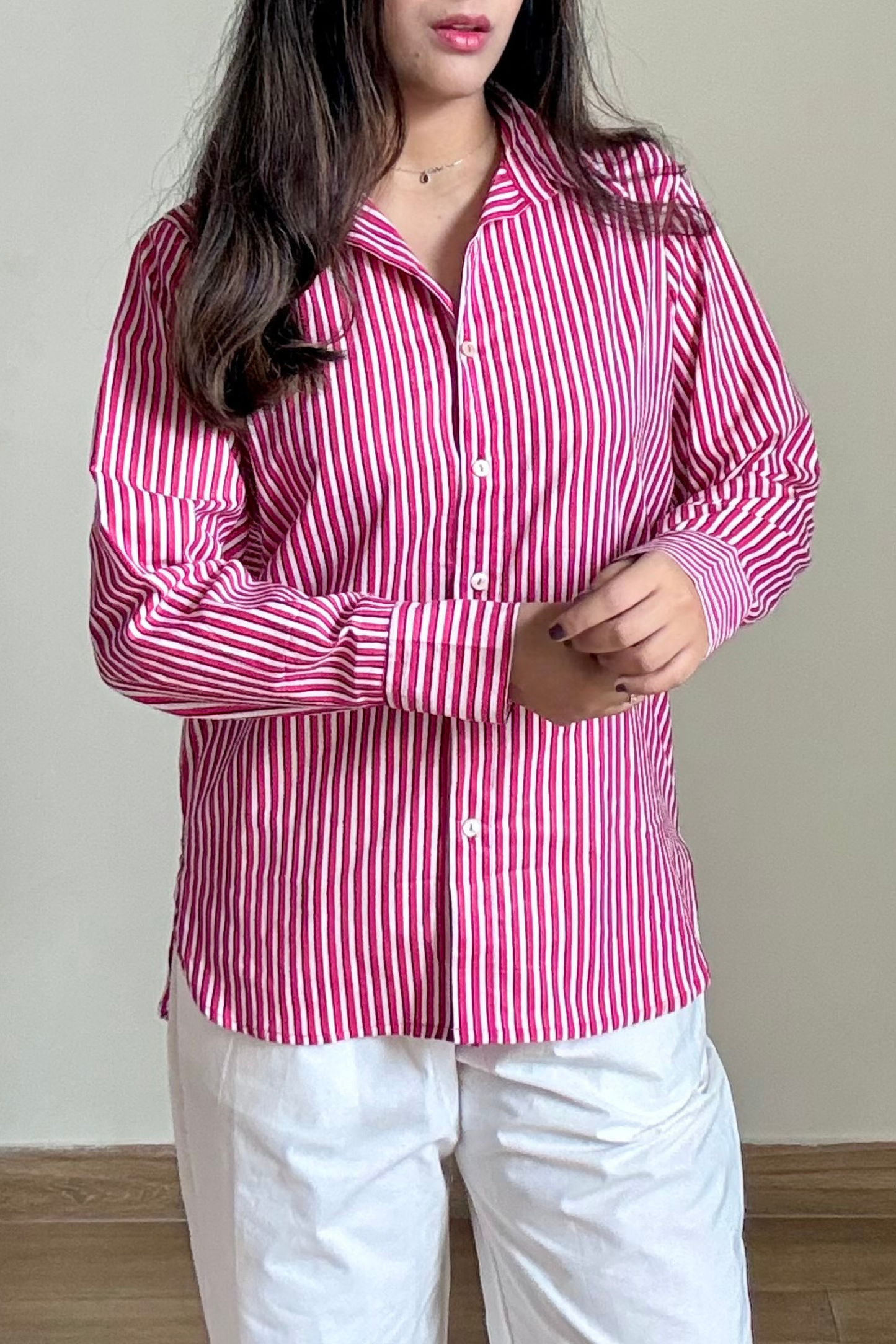 DND Work Shirt | Cotton | Pink