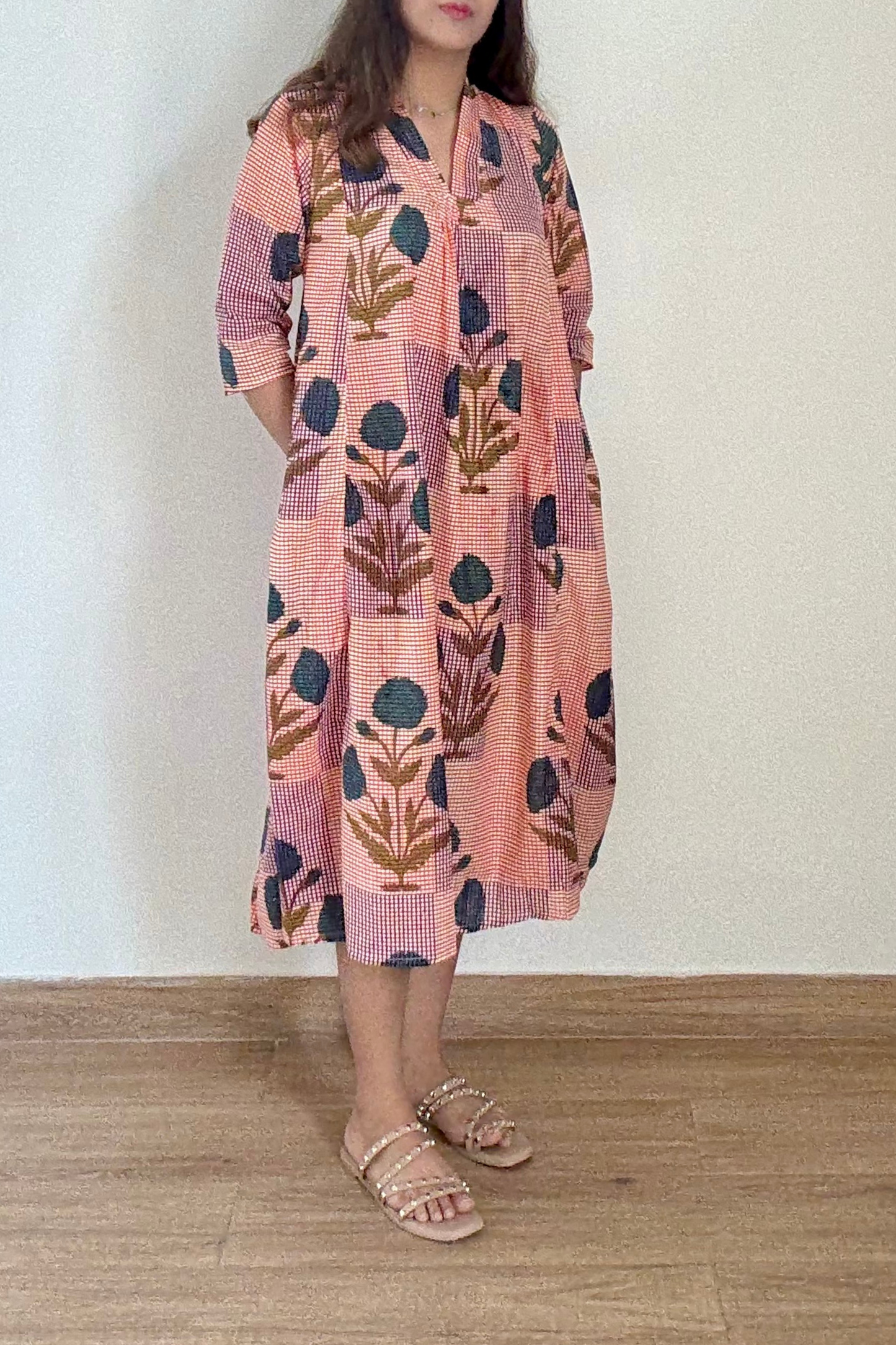 Oranji Kurta Dress | Cotton | Multicolor