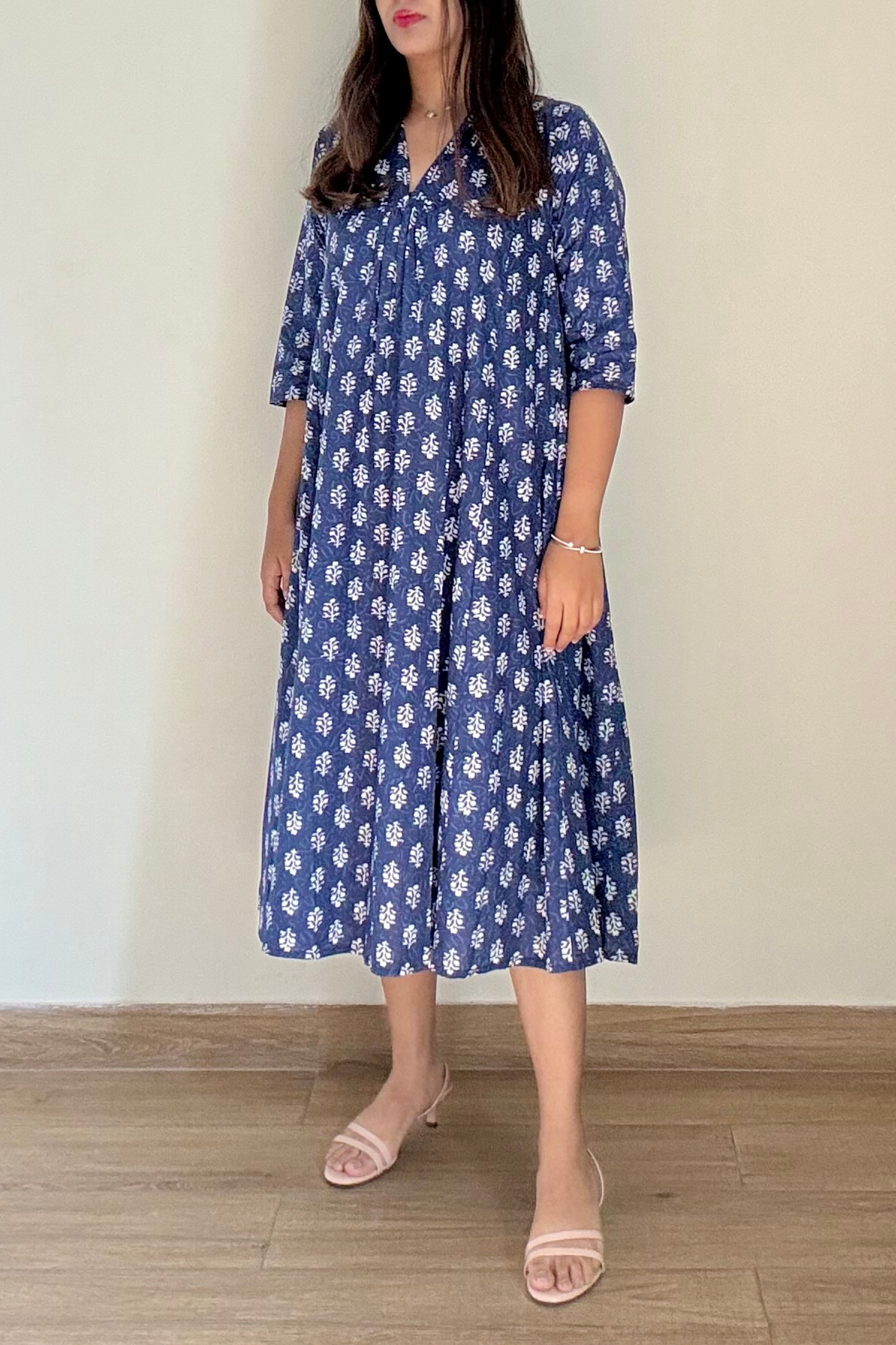 Blueprint Indigo Kurta Dress | Cotton | Blue