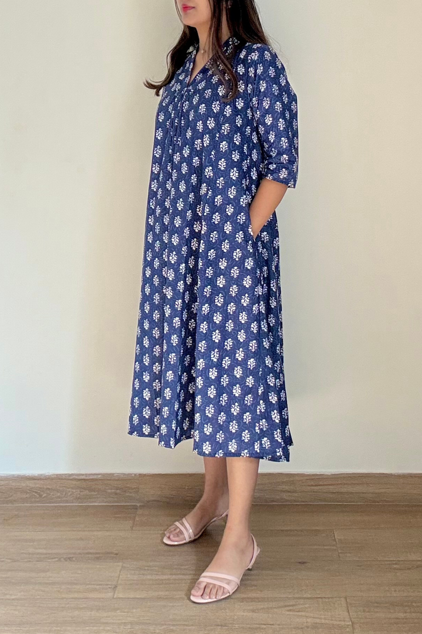 Blueprint Indigo Kurta Dress | Cotton | Blue