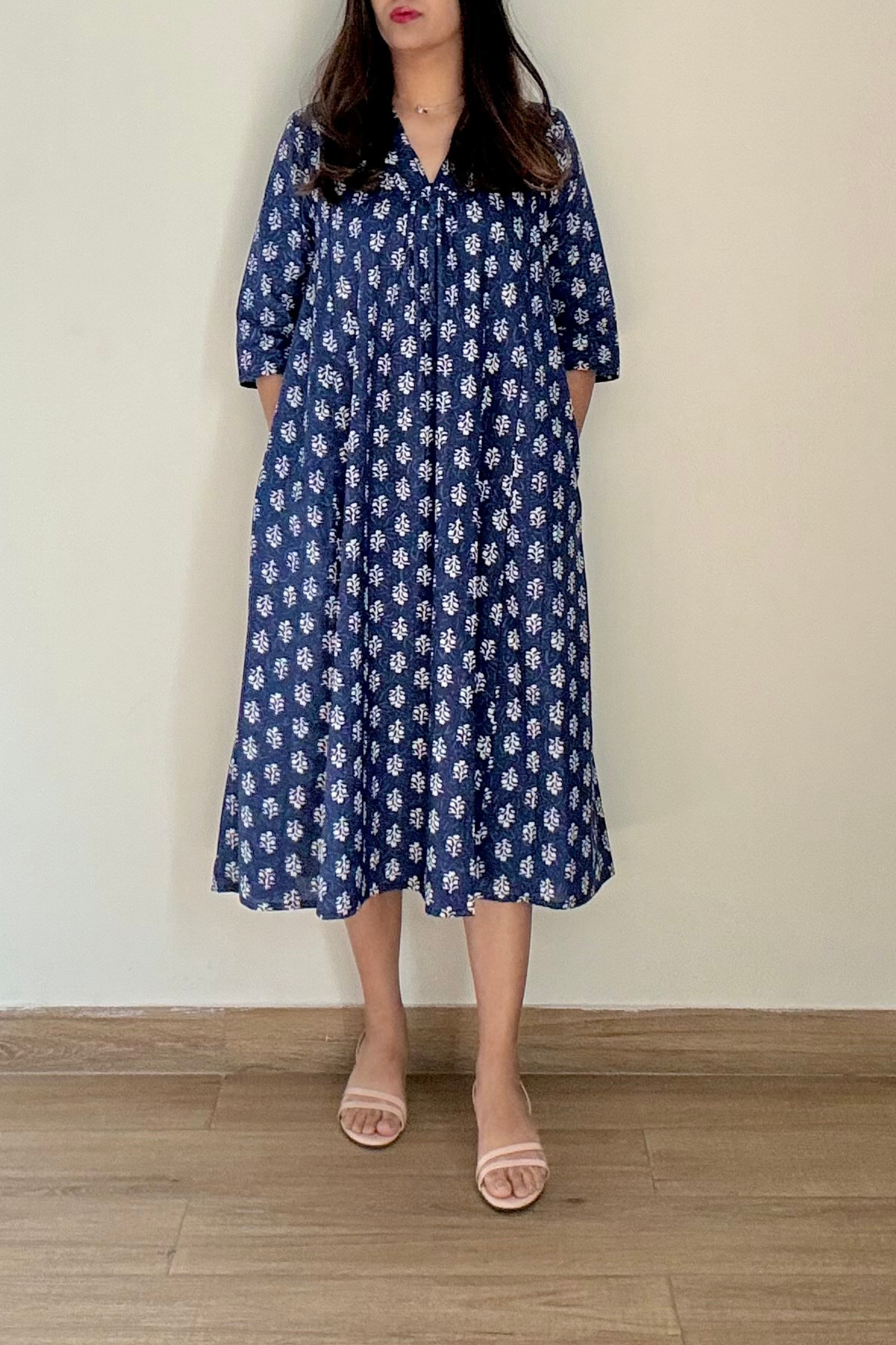 Blueprint Indigo Kurta Dress | Cotton | Blue