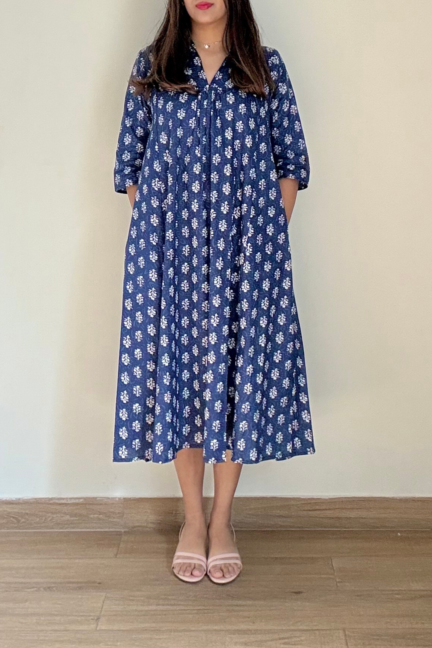 Blueprint Indigo Kurta Dress | Cotton | Blue