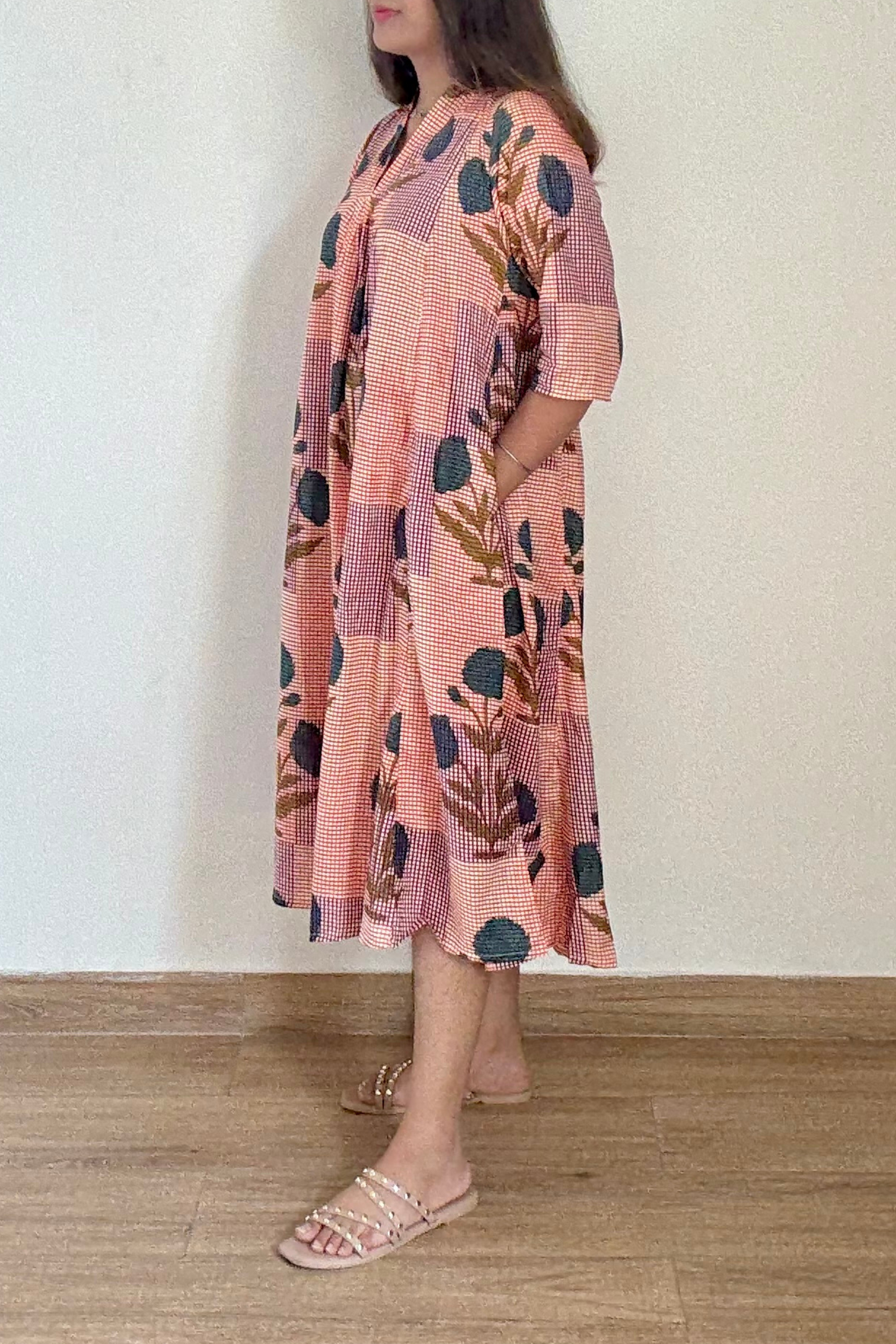 Oranji Kurta Dress | Cotton | Multicolor