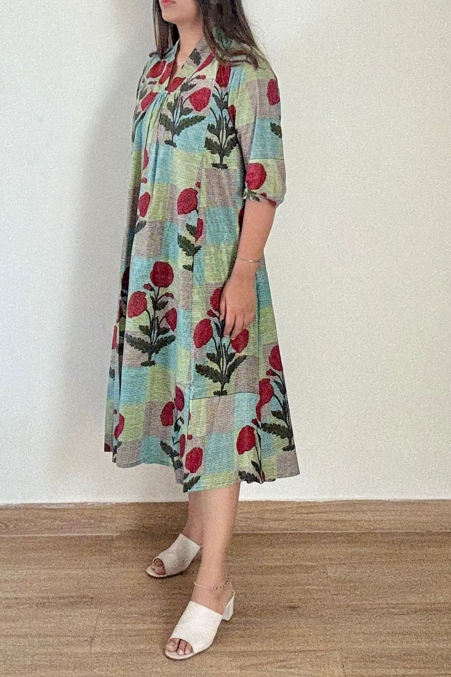 Rosa Kurta Dress | Cotton | Multicolor