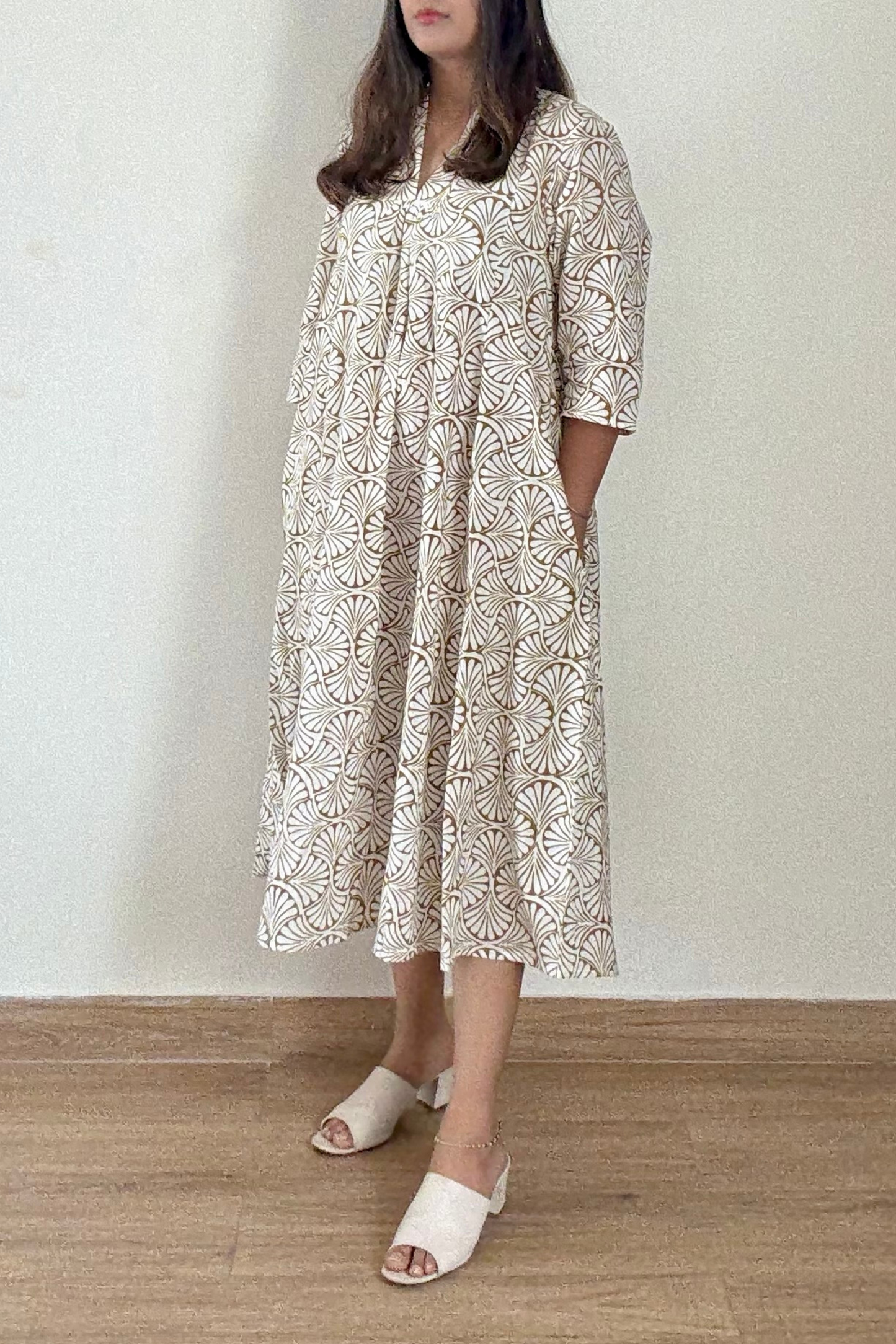 By the Sea Kurta Dress | Cotton | White