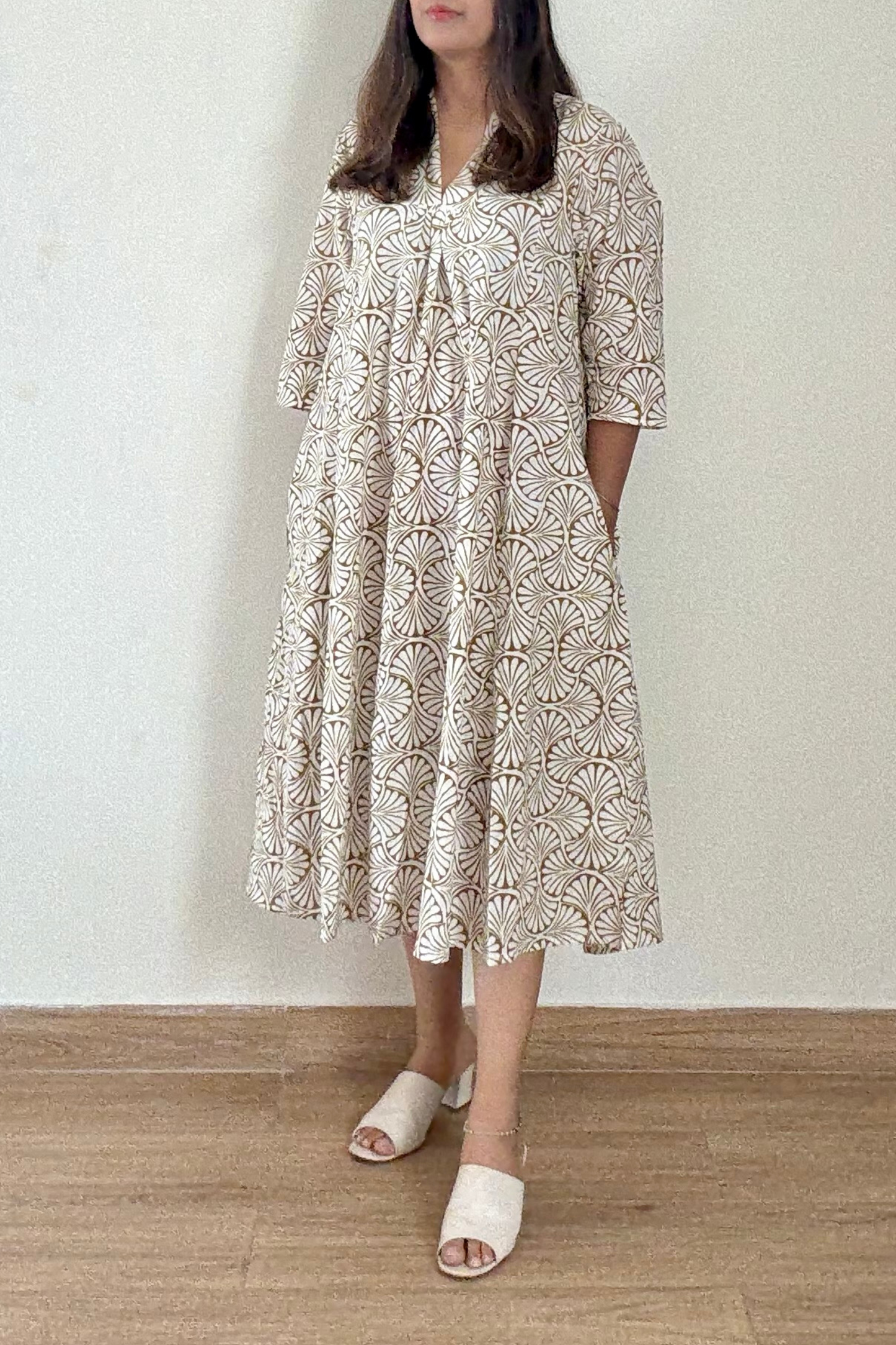 By the Sea Kurta Dress | Cotton | White