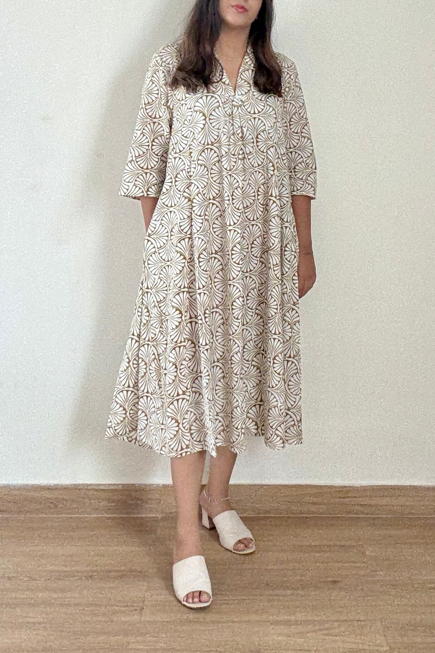 By the Sea Kurta Dress | Cotton | White