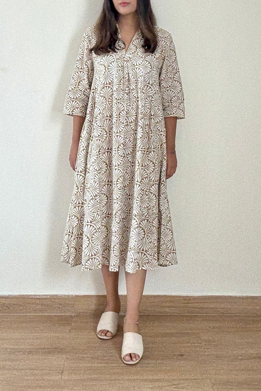 By the Sea Kurta Dress | Cotton | White