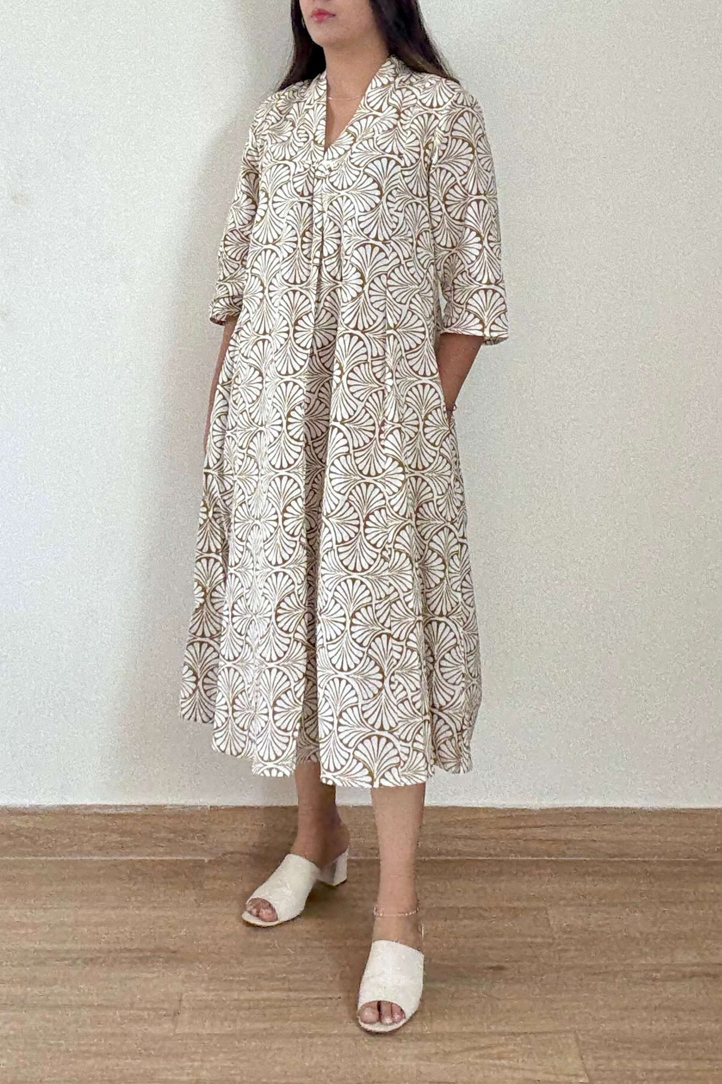 By the Sea Kurta Dress | Cotton | White