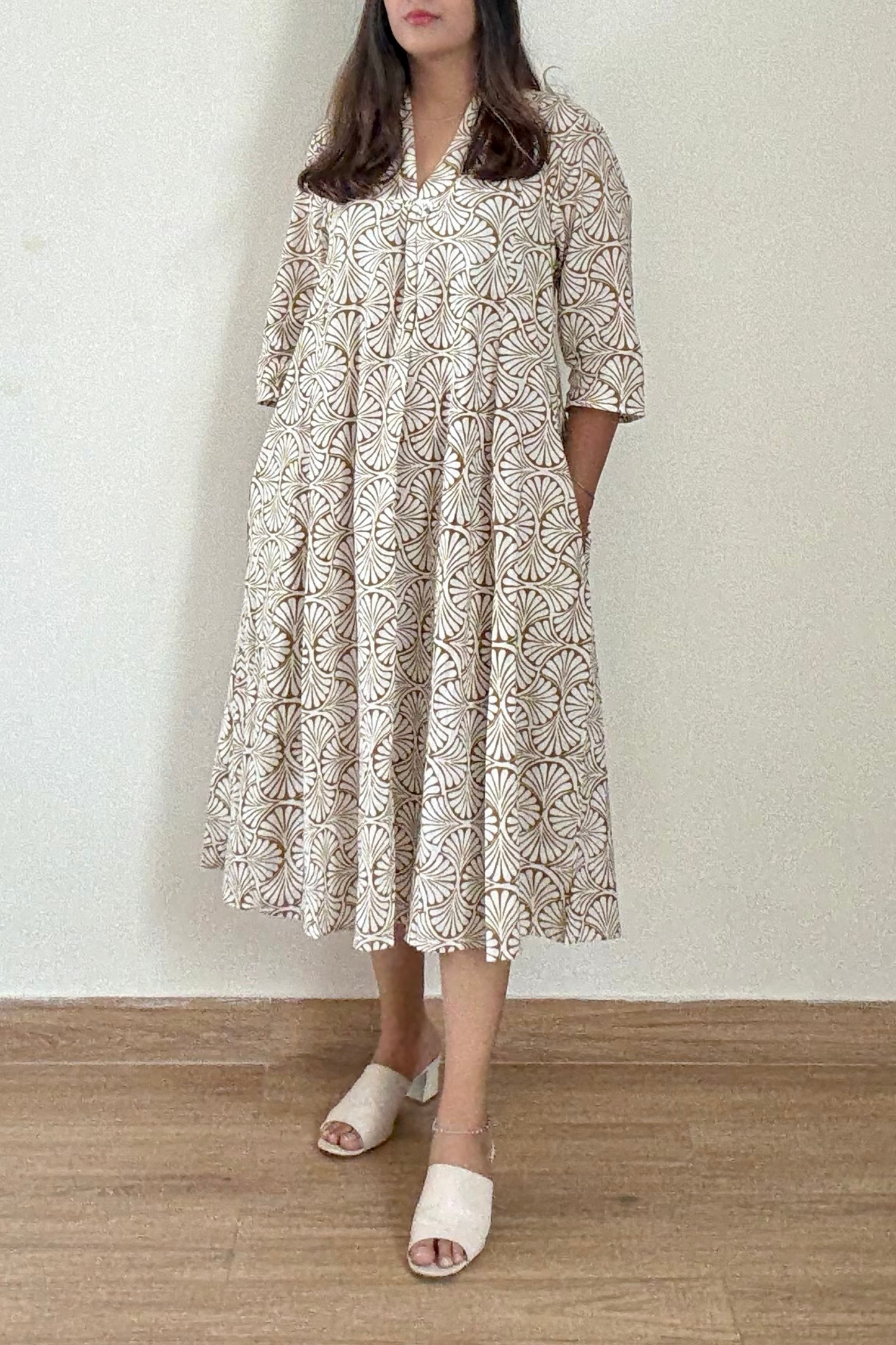 By the Sea Kurta Dress | Cotton | White