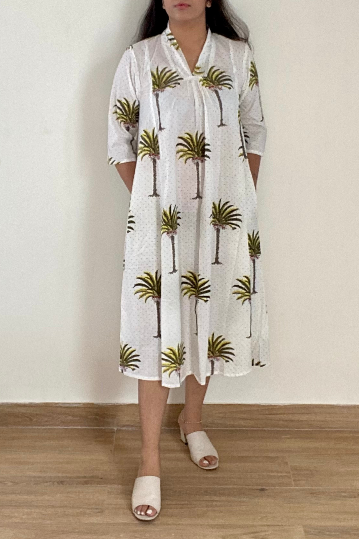 Coco Breeze Kurta Dress | Cotton | White